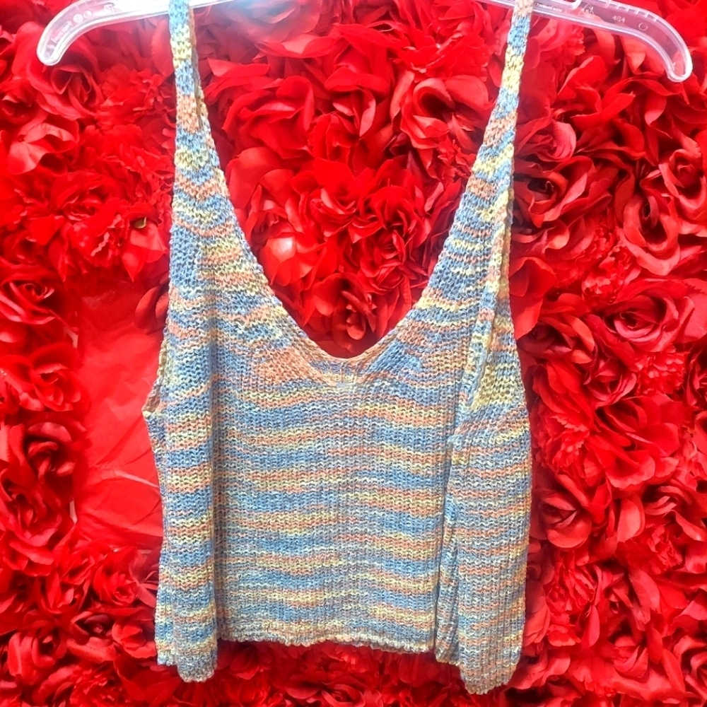 Cotton On Women's Sweater Crop Tank Size Large
